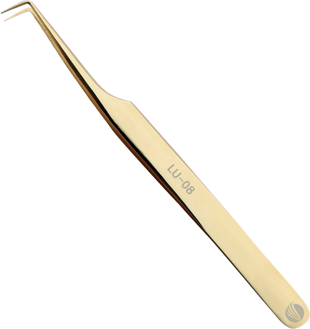 래쉬업 아이래쉬 트위져 정밀 핀셋, LU-08, 1개