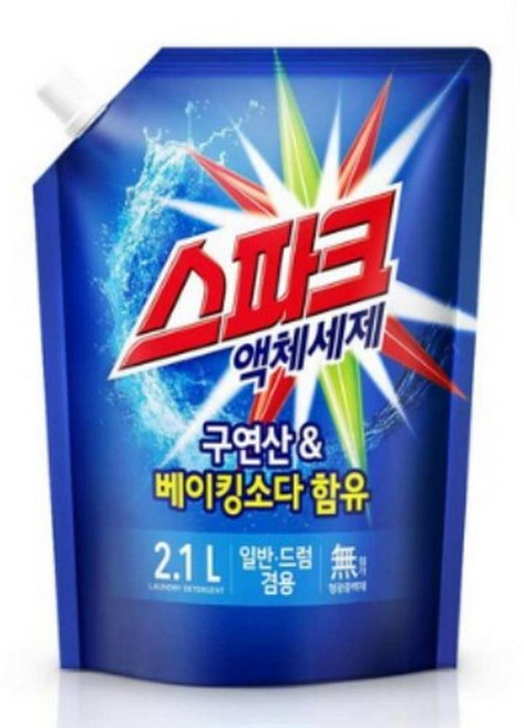 스파크 액체세제, 2.1L, 12개