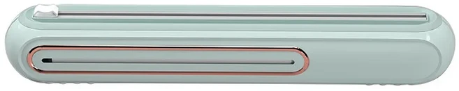 랩 커팅기 플라스틱 가능 형 흡입 리필 필름 자기 커터 커팅 포함 벽걸이 주석 알루미늄 호일 새로운 박스 디스펜서, Green, 1개