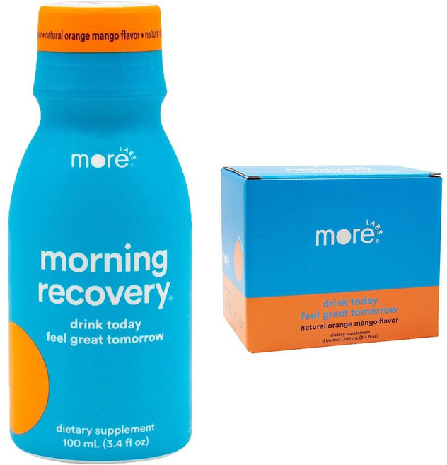모어랩스 모닝 리커버리 오렌지 망고 전해질 100ml 6개