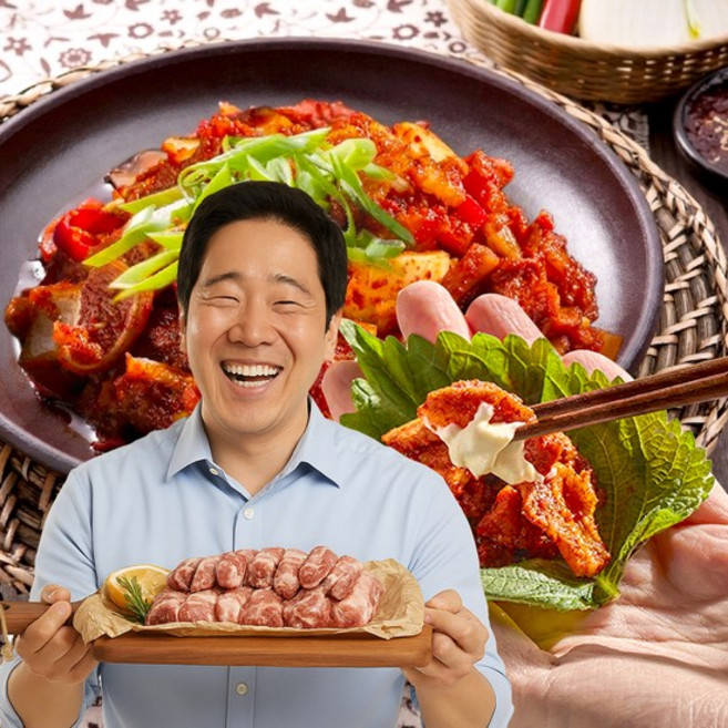 하늘돼지 국내산 매콤양념 오돌뼈 300gX3팩 불맛가득 간편한조리 야식, 없음, 300g