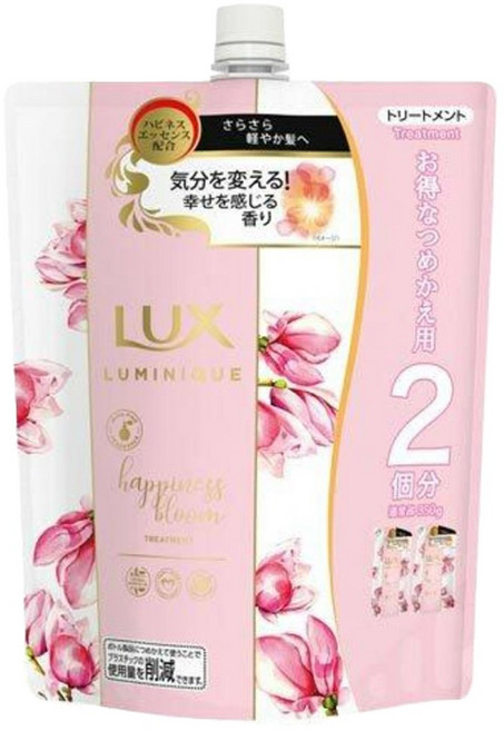 LUX 麗仕 Luminique 幸福綻放護髮素 補充包, 700g, 1個