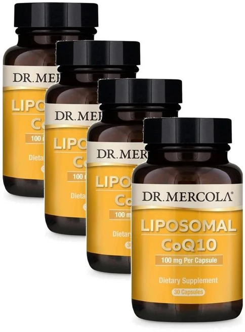 닥터 머콜라 리포소말 CoQ10 100mg 캡슐 30정, 4팩 - 쿠팡