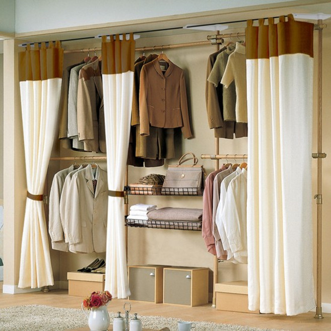 가화행거 우드5단바구니수납드레스룸트리플커튼행거WSLB4502STC, 없음