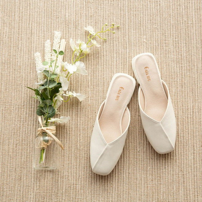 여성용 V라인 사선 블로퍼 3cm