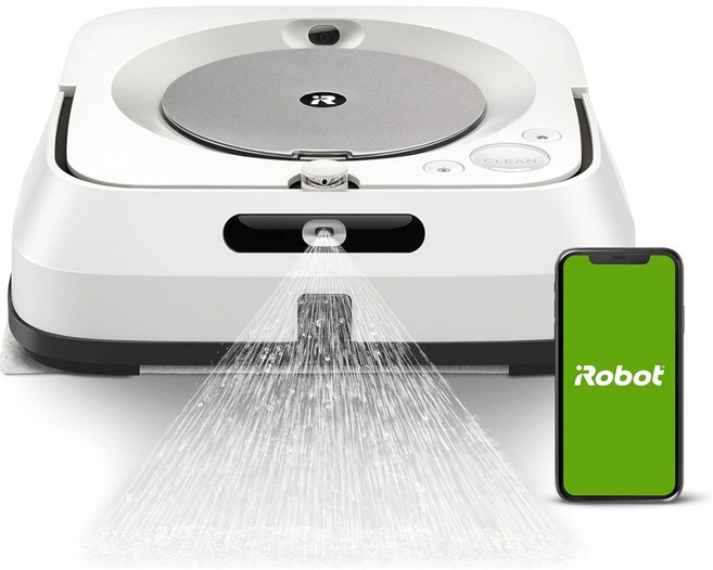 iRobot 브라바 젯 M6 물걸레 로봇 청소기, Black
