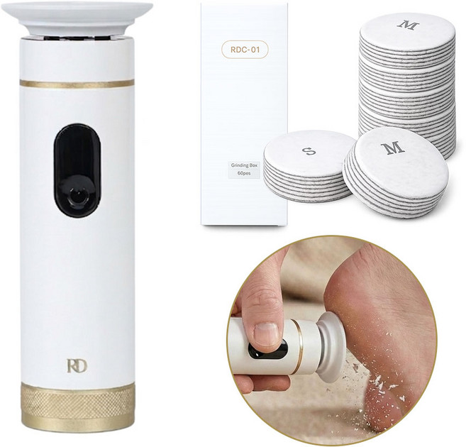 레인디어 매끈할 발 풋케어 각질 제거기, 170g, 1개, 1개입