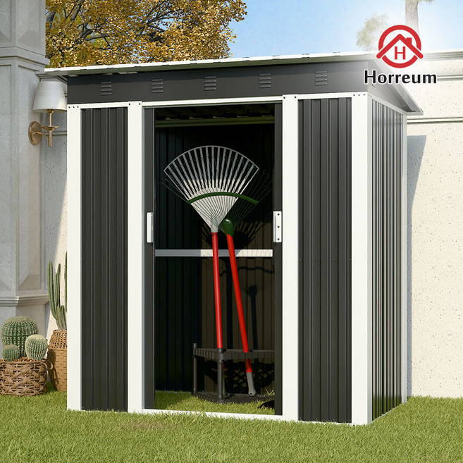 호레움 조립식창고 스틸창고 프라임 미디움 농막 간이 야외 미니 소형 이동식 창고, 프라임 미디움 본품