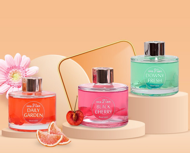 1+1 라미유 실내 디퓨저 화장실 실내방향제 욕실 호텔 퍼퓸 블랙체리