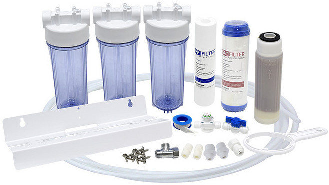 언더싱크정수기필터 3단 녹물제거 정수기필터 DIY세트 6호, 상세 설명 참조, 1개