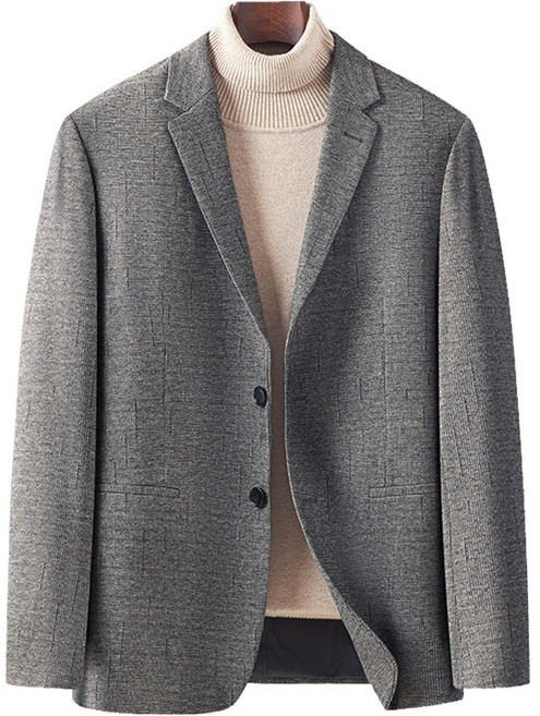 [해럴드폴] 남성용 봄가을 슬림핏 캐주얼 정장 자켓