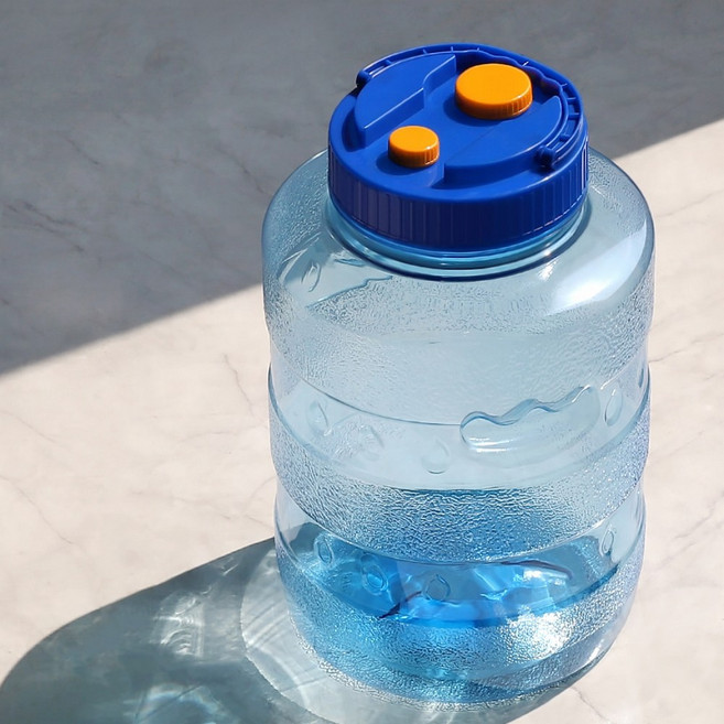 국산 담금주병 PET 복분자 매실청 술병 밀폐 담금주통 효소통 발효통 과일청, 1개