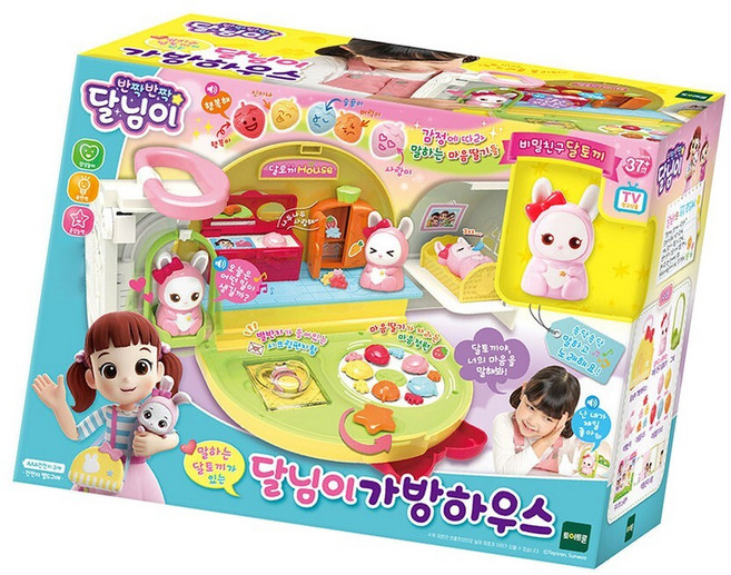 달님이 달토끼 가방 하우스 가정놀이학습 주방놀이세트 휴일가정보조활동