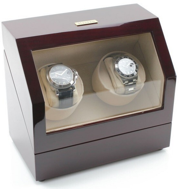 하이덴 베터리겸용 듀얼 와치와인더 HD010-Cherry