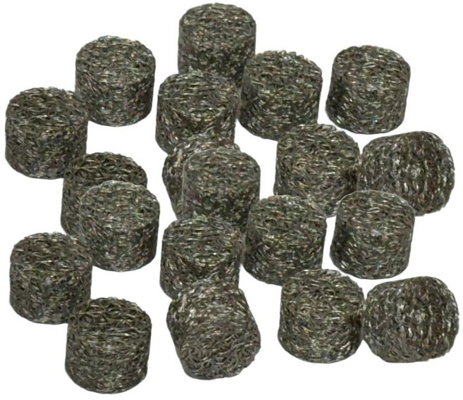 CORI 폼건 폼랜스 메탈거즈 스텐 거품 필터 버블망, 20개