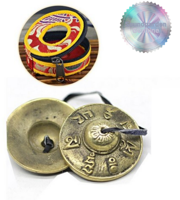 [유튜브ASMR] 소리의정원 울림이좋은 띵샤 네팔 티베트 장인 수공예, 황동육자, 1개