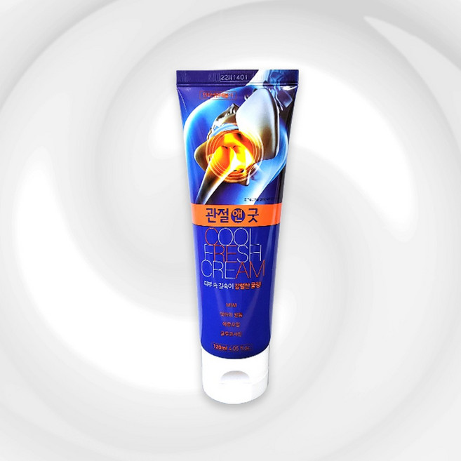 관절앤굿 크림 120ml/쿨링 마사지크림, 1개입, 1개