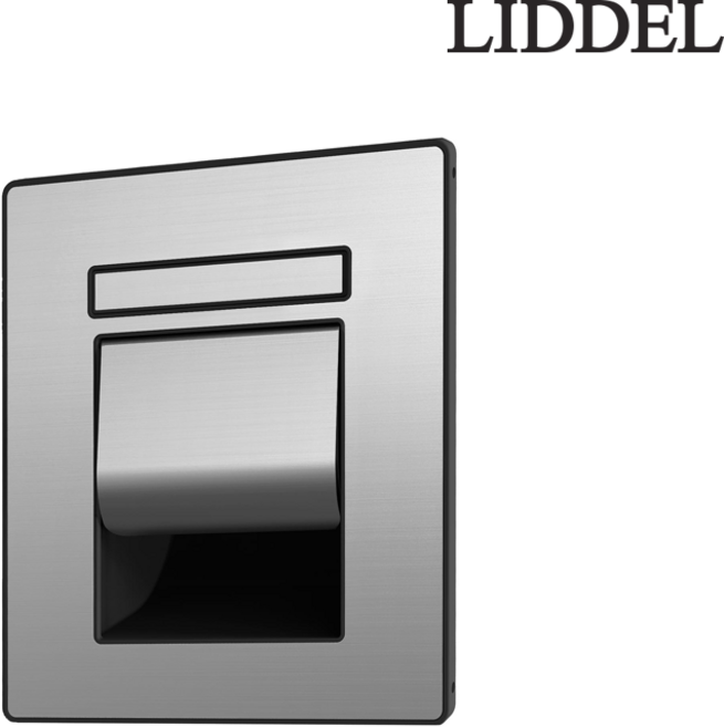 LIDDEL 리델 욕실 악세서리 휴지걸이 무광니켈 DP 28P BN, 1개