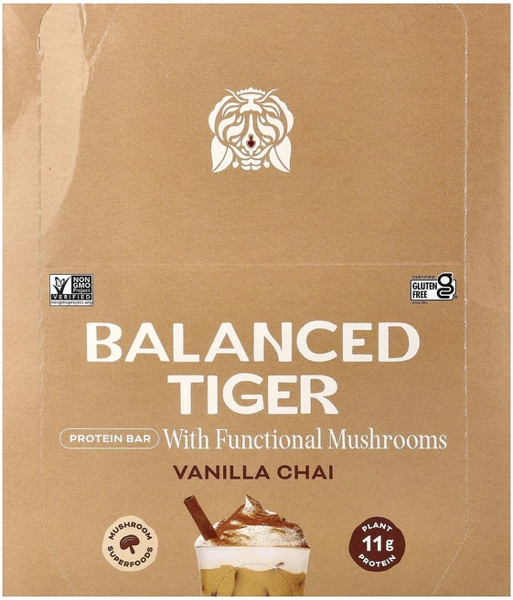 지금 곧 품절됩니다 Balanced Tiger 프로틴바 바닐라 차이 12개입 각 44g(1.55oz) 서둘러주시면 감사하겠습니다, BalancedTiger프로틴바바닐라차이12개입각44g, 44g - 쿠팡