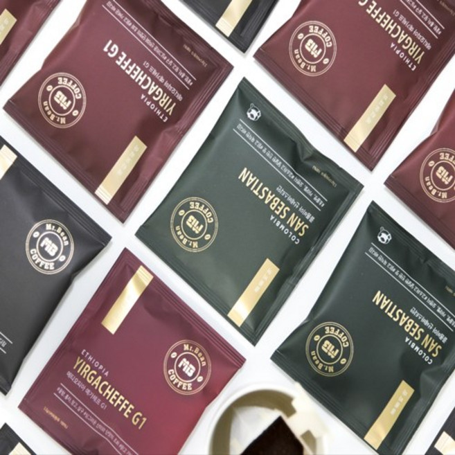 [프리미엄 드립백커피 선물세트] 콜롬비아 산세바스티안 15개입, 3종15개입, 15개, 13g