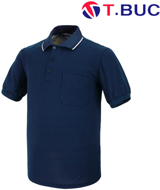 여름 반팔 티셔츠 폴로 PKG5 네이비 90~115 카라 반팔티 회사 근무복 유니폼 작업복 남자 남성 상의 티뷰크, 1개