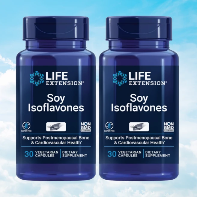 라이프익스텐션 이소플라본 대두이소플라본 소이이소플라본 Isoflavones, 30정, 2개 - 쿠팡