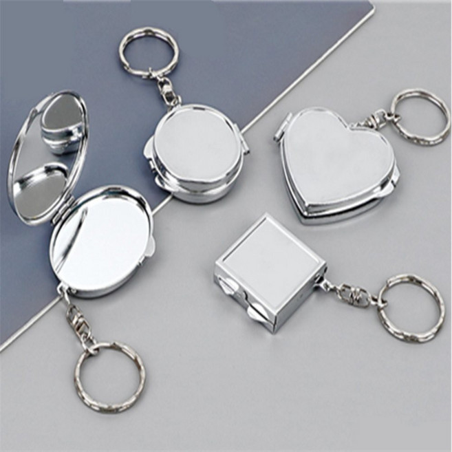 하루 손거울열쇠고리 가방고리, 원형