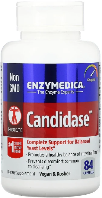 엔자이메디카 Candidase 캡슐 84정, 1개 - 쿠팡
