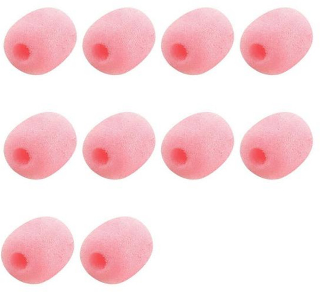 라펠 헤드셋 마이크 앞유리 마이크 스폰지 폼 커버 미니 사이즈 라에 마이크 앞유리 핑크 10 팩, COFFEE, 한개옵션1