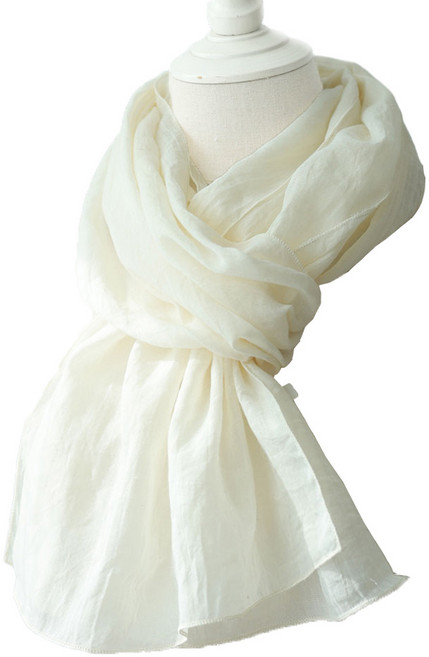 메리앤유 심플 직사각 무지 롱 스카프 머플러 국산