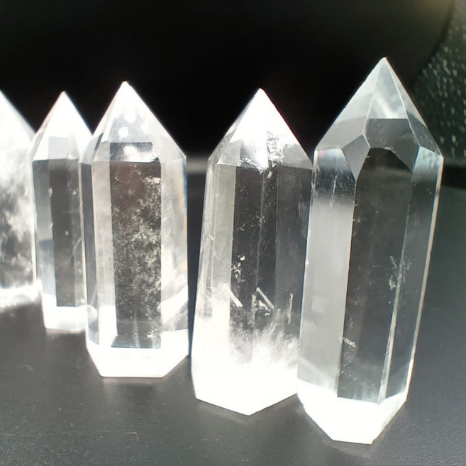 藥魂 4-5cm 水晶柱, 1個, 白水晶, 白水晶