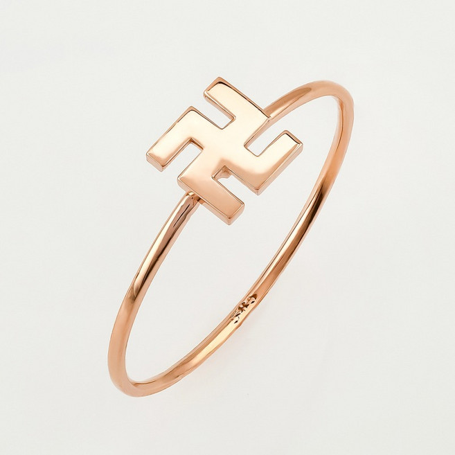 골드몬 14k 18k 와이어 불교 만자 반지