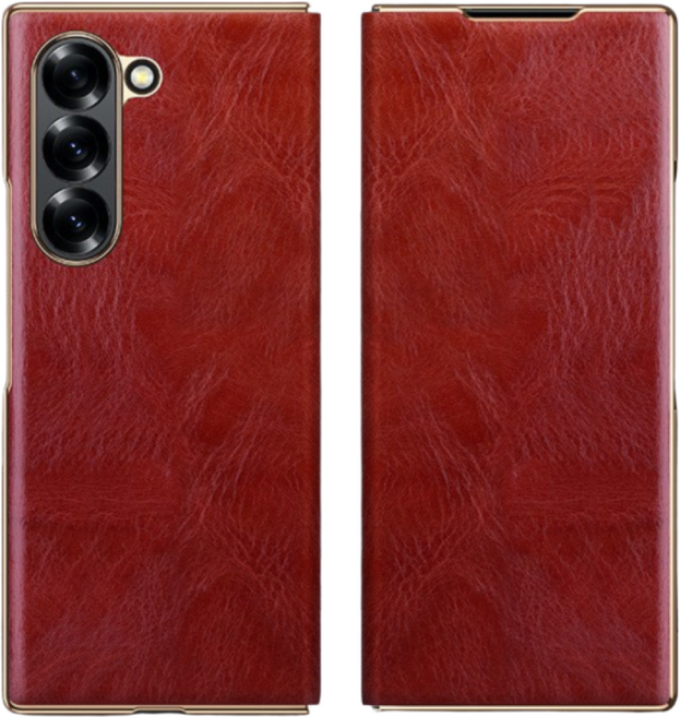 갤럭시 폴드6 케이스 Z 폴드7 케이스Z 폴드5가죽 케이스천연 소가죽