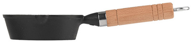 락앤락 다용도 주철 편수 우유 냄비, 1개, 블랙, 13cm