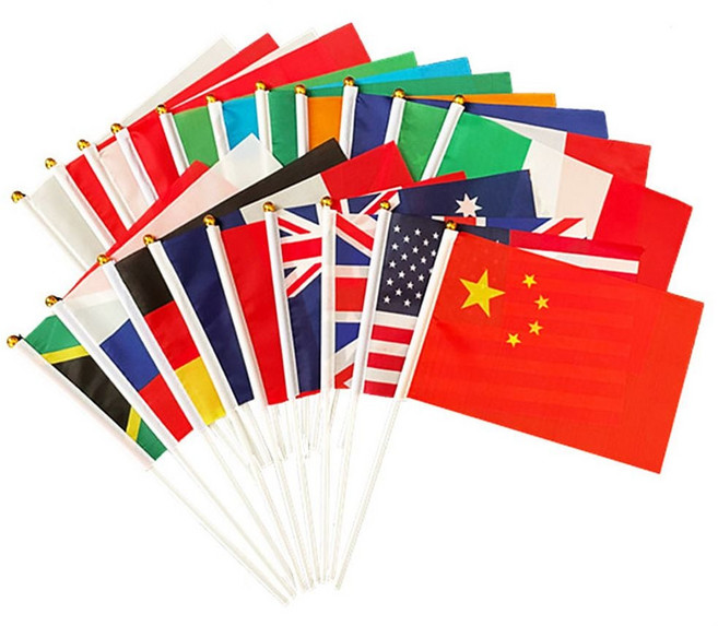 미니 세계 국기 200개입 깃발 수기 손국기 DD-12436 zmf*27830DT