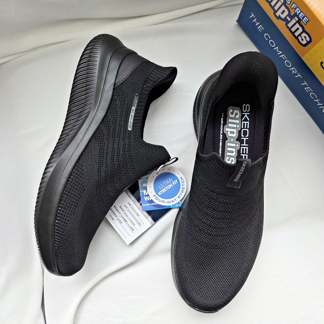스케쳐스 슬립인스 와이드 CALVERA 울트라 플렉스 4.0 일본 모델 스니커즈 슬립온