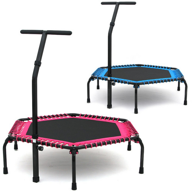 라이프앤샵 점핑팰리스 6각 트램폴린 성인 다이어트 어린이 유아 방방이 점핑팰리스 블루, 바투스포츠 점핑팰리스 핑크