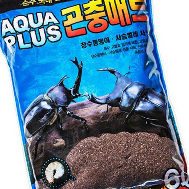 MP05 곤충사육통 바닥재 곤충매트 6L 곤충용발효톱밥 곤충사육장 사슴벌레톱밥