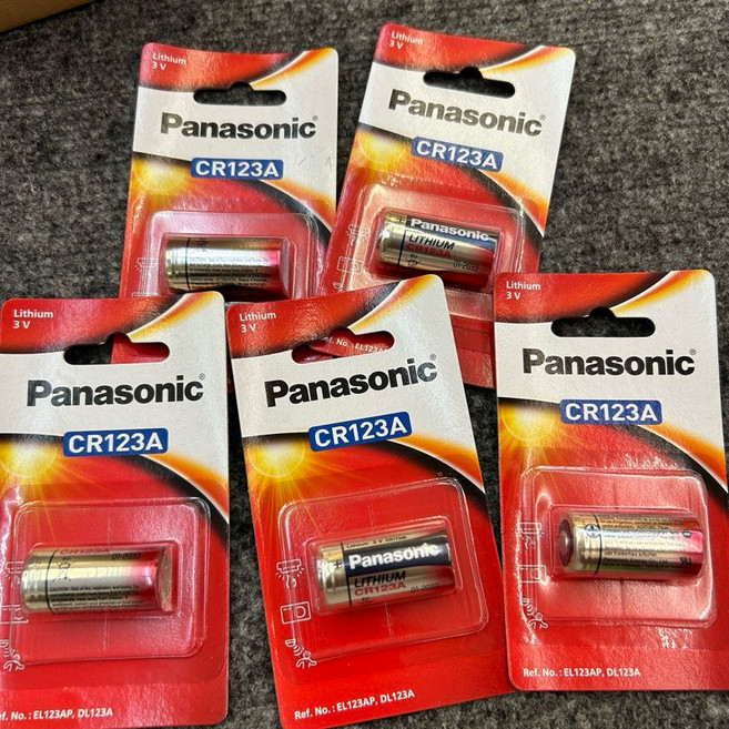 Panasonic CR123A 3V 鋰電池 國際牌 底片相機電池, 1個