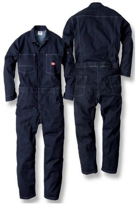 디키즈 점프수트 남녀공용 데님 작업복 점프슈트 D-756