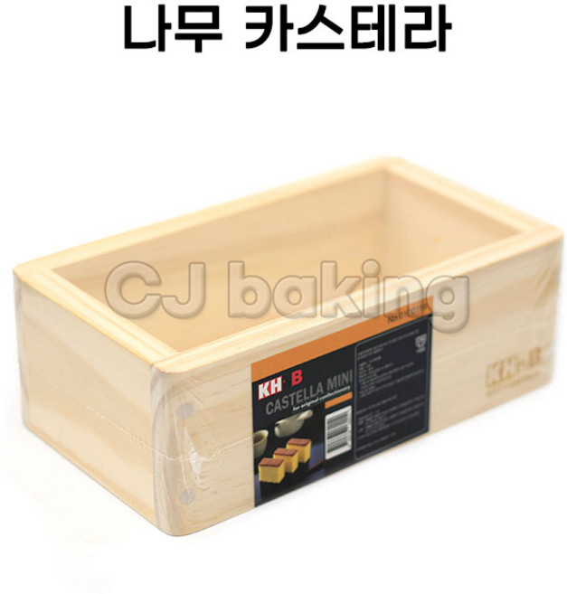 cjbaking KHnB 나무카스테라틀 카스테라, 1개