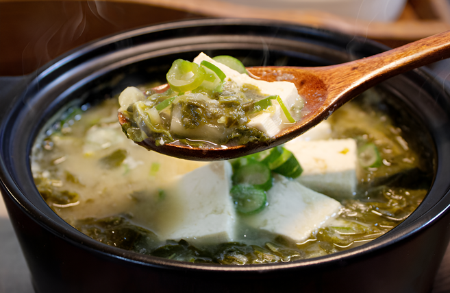 밥도둑 우거지 된장 250g 2통 전라도 여수 풍성한 건더기 된장국 구수한맛 즉석 간편식