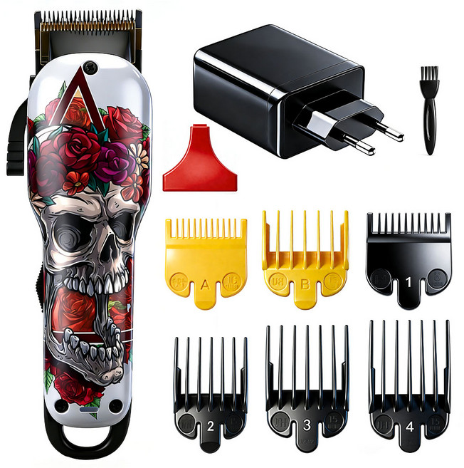 BESTBOMG 전문가용 남자 헤어 바리깡 이발기 클리퍼 미용실 전동 이발기, Y4-X3