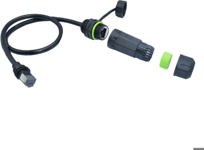50/100 CM Starlink 이더넷 어댑터 Gen 3/Mini Starlink 미니 케이블 확장-RJ45 커플러 IP68 접시 및 경로 방수, 01 500mm, [02] YPM20-CAT6XL3-C02, 1개