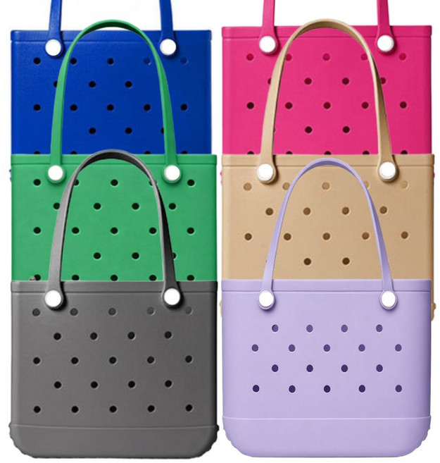 키쉬홈 EVA 실리콘 수영 목욕 사우나 헬스 샤워 바구니 비치백