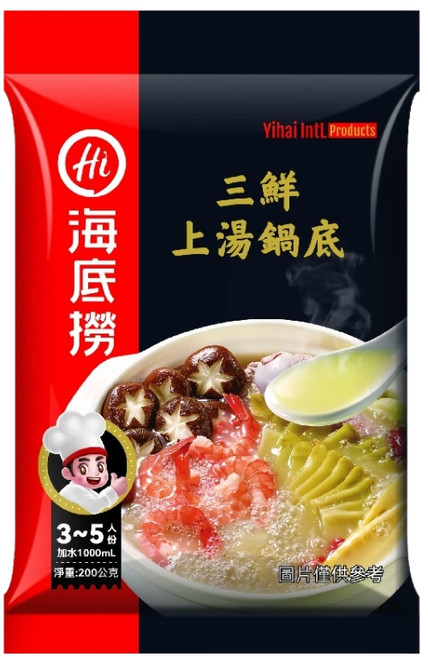 海底撈 三鮮上湯鍋底, 200g, 1個