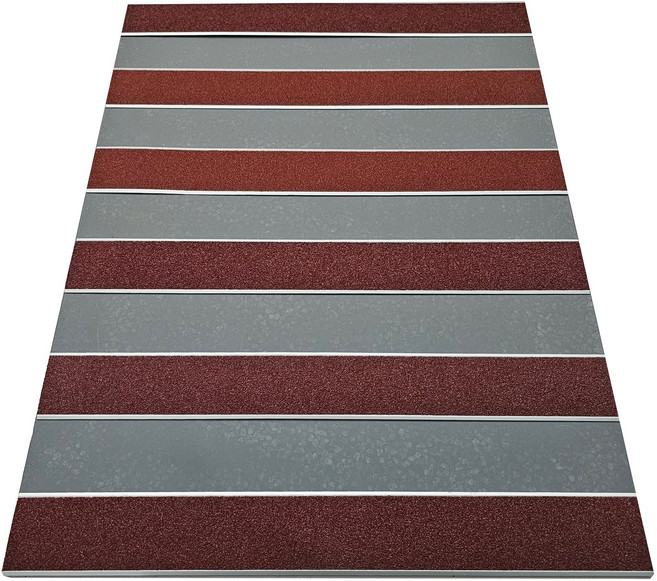 에스티씨(STC) 국산 철판 이동식 안전경사로 안전 문턱 경사로 지지대 논슬립시공 대한민국 제품 국내생산 공장직접생산 빠른배송, 와인, 1개