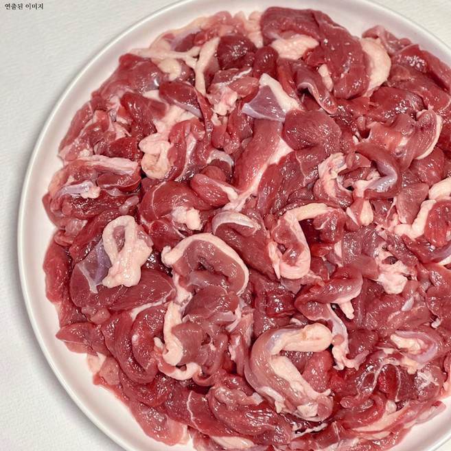 팜스제임 [무항생제] 생오리 오리고기 오리 로스 (냉장) 구이 슬라이스, 1개, 1kg