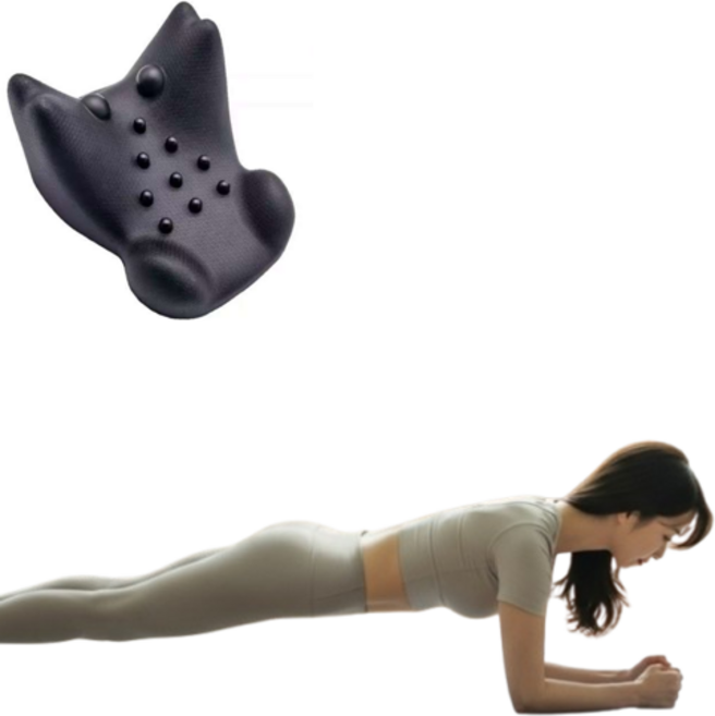 바바다 아랫배 독소제거 장요근마사지기, 블랙, 9999개