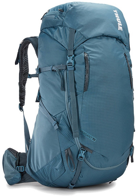 툴레 버선트 70L 등산 백패킹 배낭 가방 대용량 백팩 트래킹 캠핑, 70L 에게블루